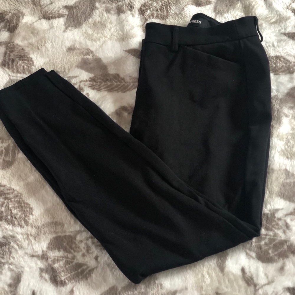Black casual soft material jeans